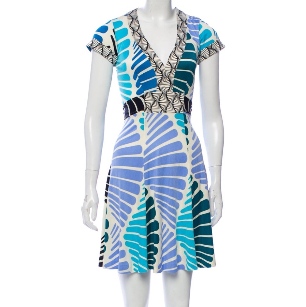 ISSA London Silk Printed Dress Size: XS | US2, UK6